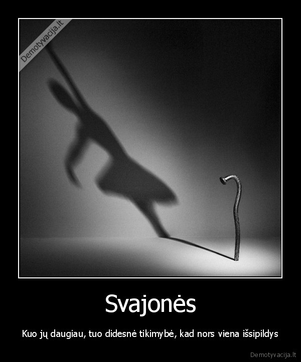 svajones,issipildymas,tikimybe