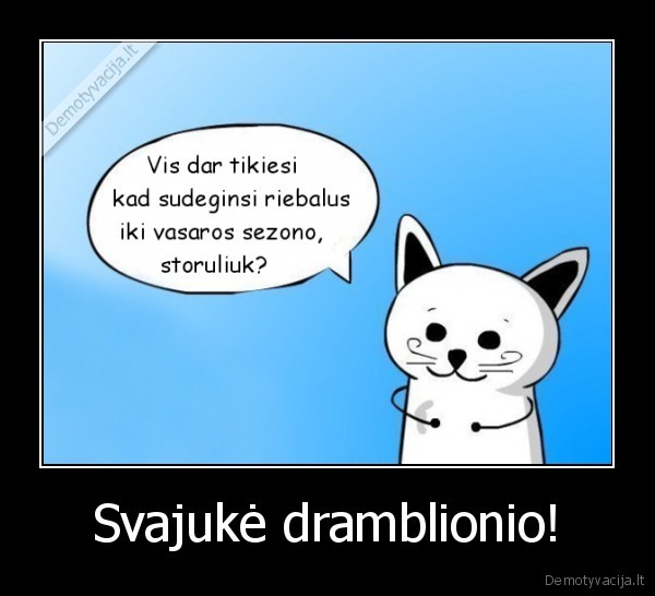 Svajukė dramblionio!