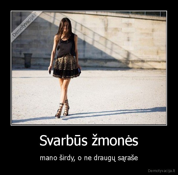 Svarbūs žmonės
