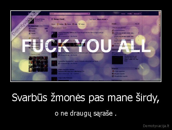 Svarbūs žmonės pas mane širdy,