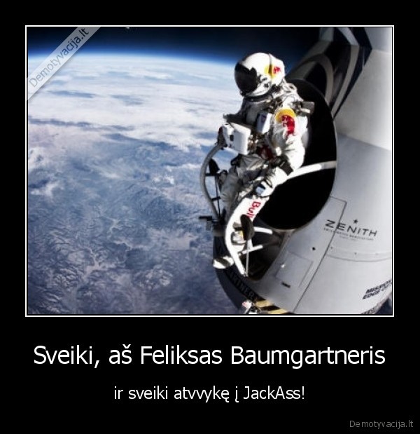 felix, baumgartner,jackass,suolis, is, kosmosos,pasaulio, rekordas