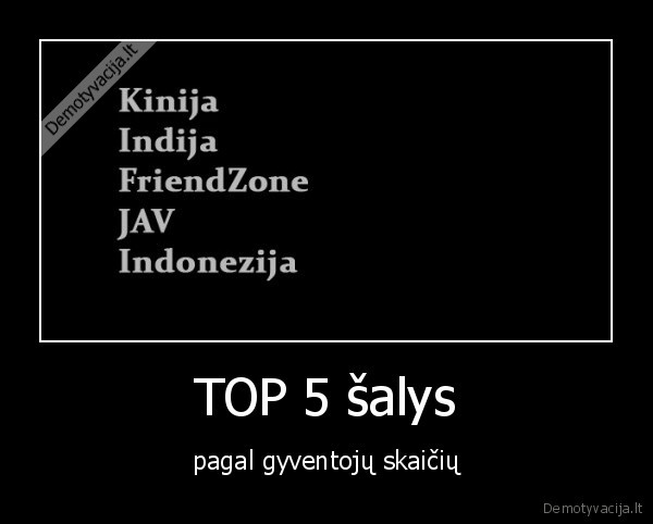 friendzone,salys,gyventojai