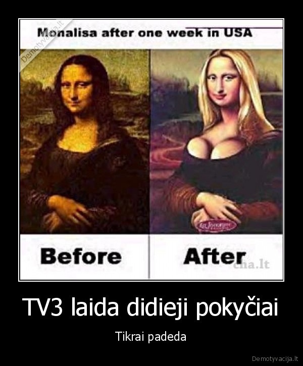 TV3 laida didieji pokyčiai