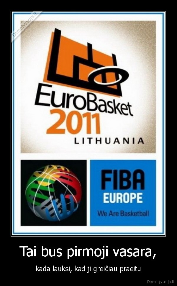 Tai bus pirmoji vasara,