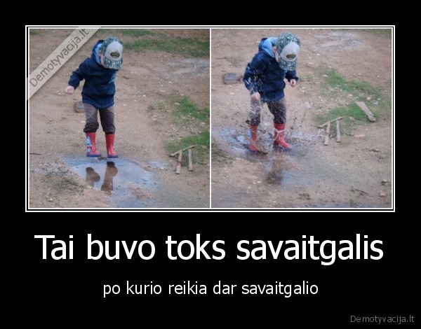 savaitgalis,orai,lyja