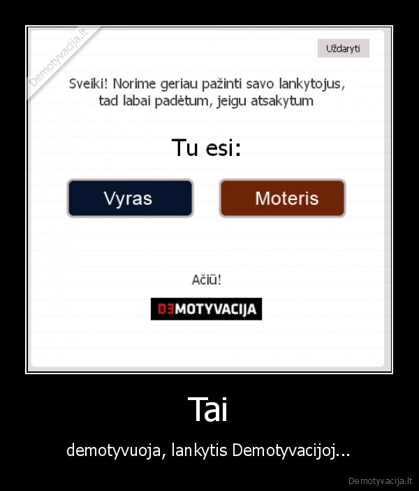 demotyvacija,klausimai,uzknisa