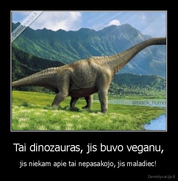 dinozauras,veganas