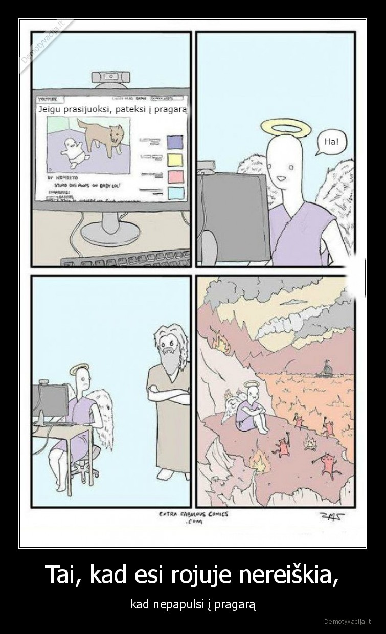 rojus,pragaras,komiksas,juokingas