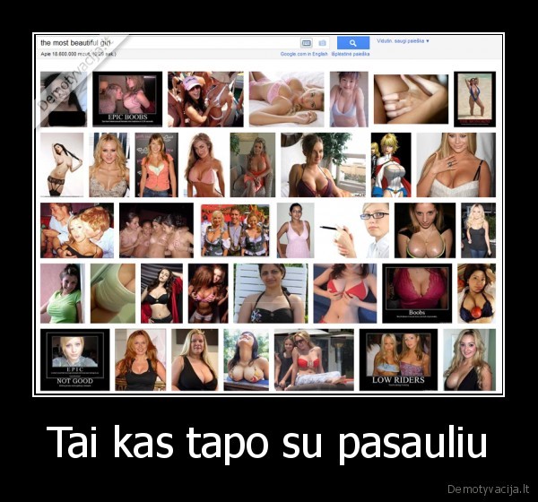 Tai kas tapo su pasauliu