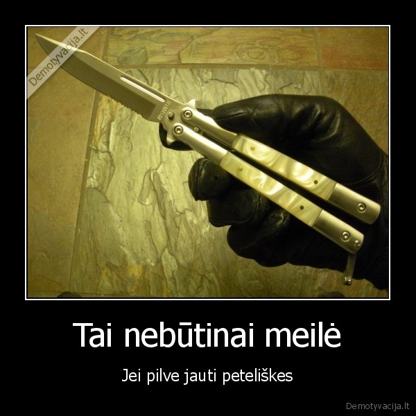 peteliske,peilis,juodas, humoras