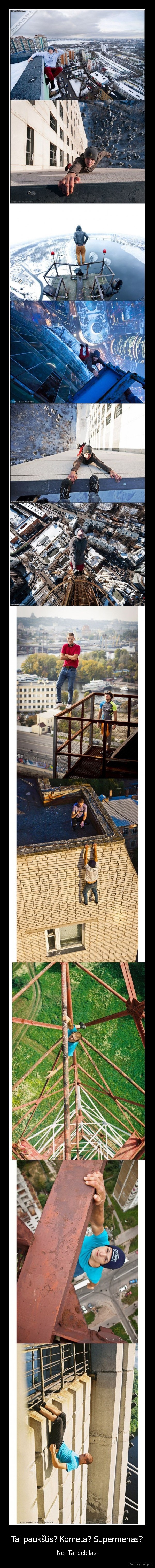 Tai paukštis? Kometa? Supermenas?