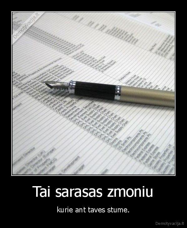 sarasas,zmones,stumimas