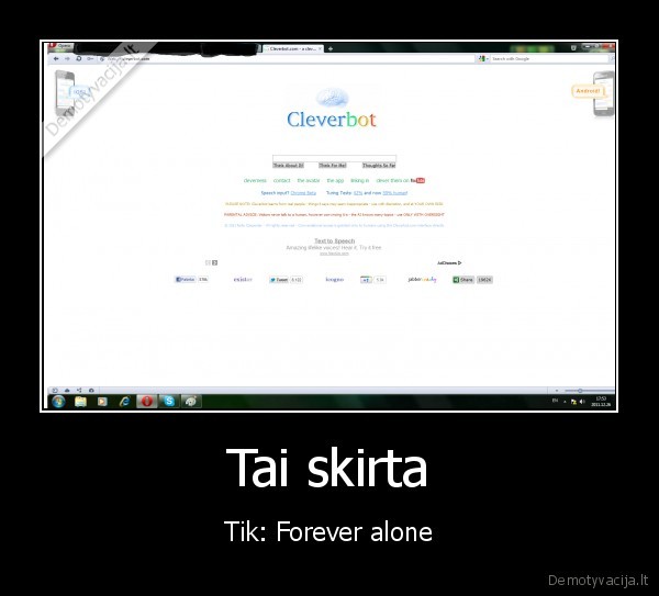 cleverbot,forever, alone