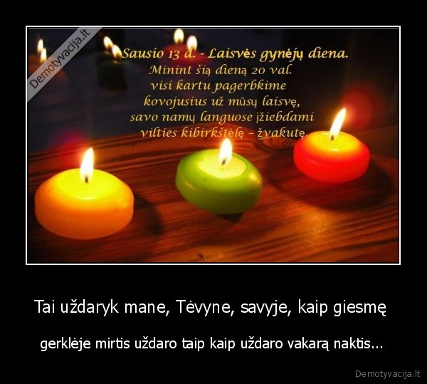 sausio, 13,lietuva