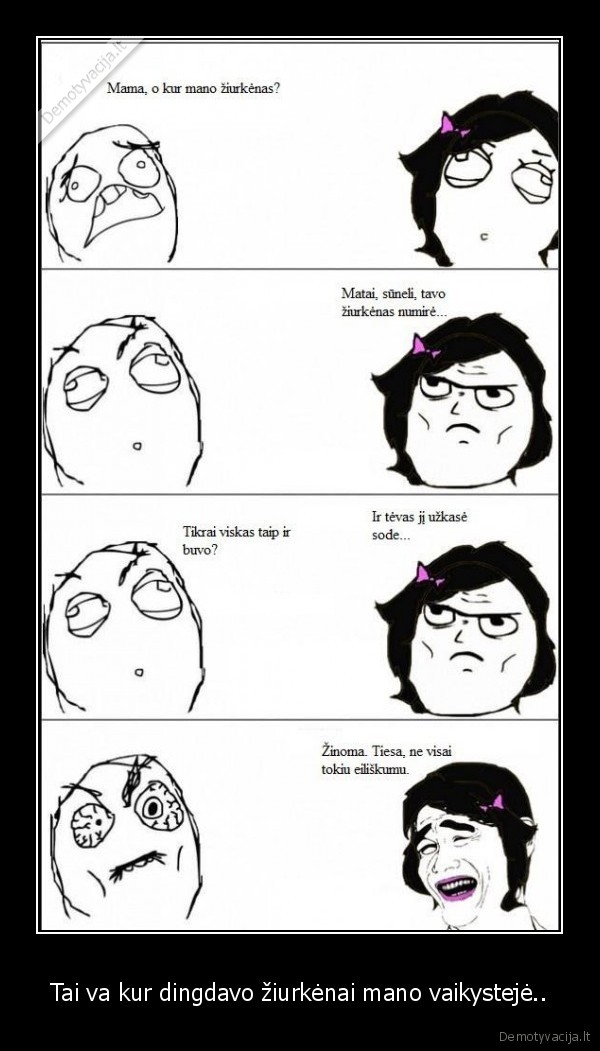 Tai va kur dingdavo žiurkėnai mano vaikystejė..