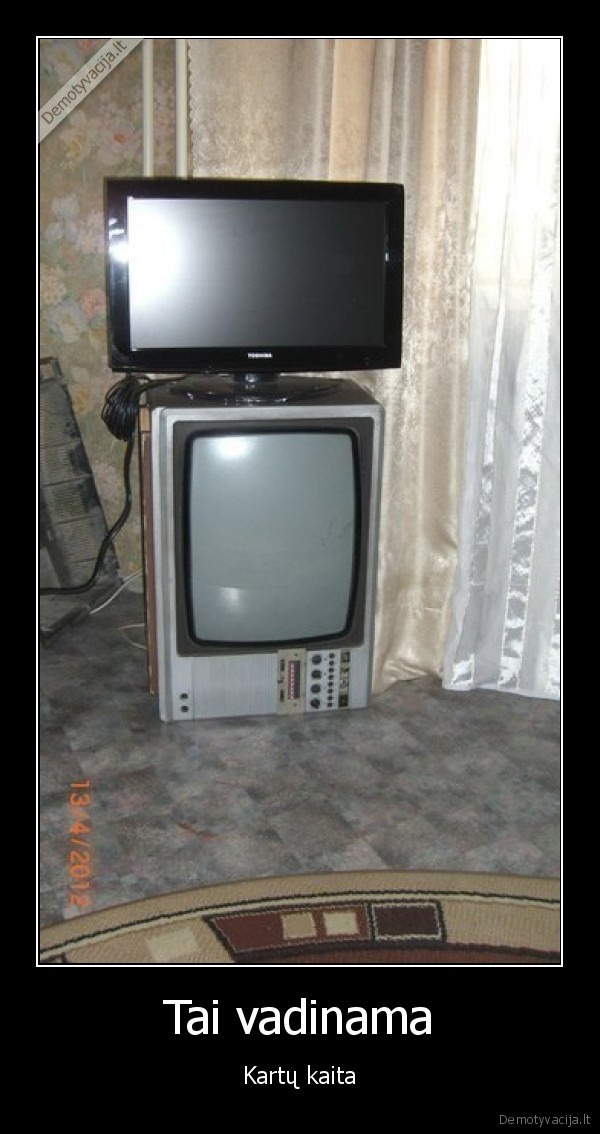 kartu, kaita,televizija,televizorius,senas, tv