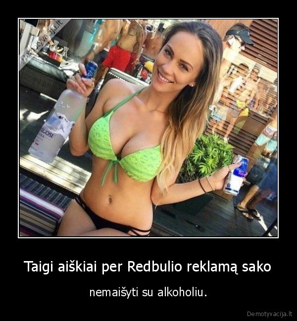 redbull,mergina,alkoholis