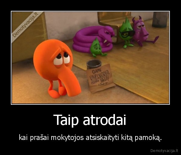 qbert,mokslai,mokytoja