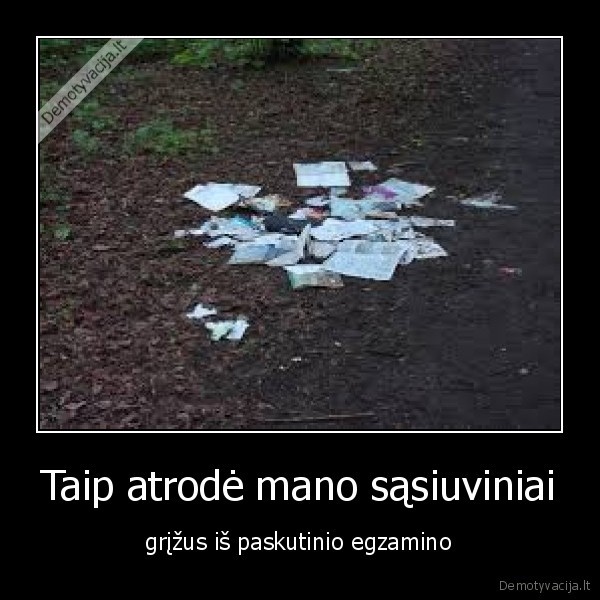 egzaminai, baigti, mokykla, baigta