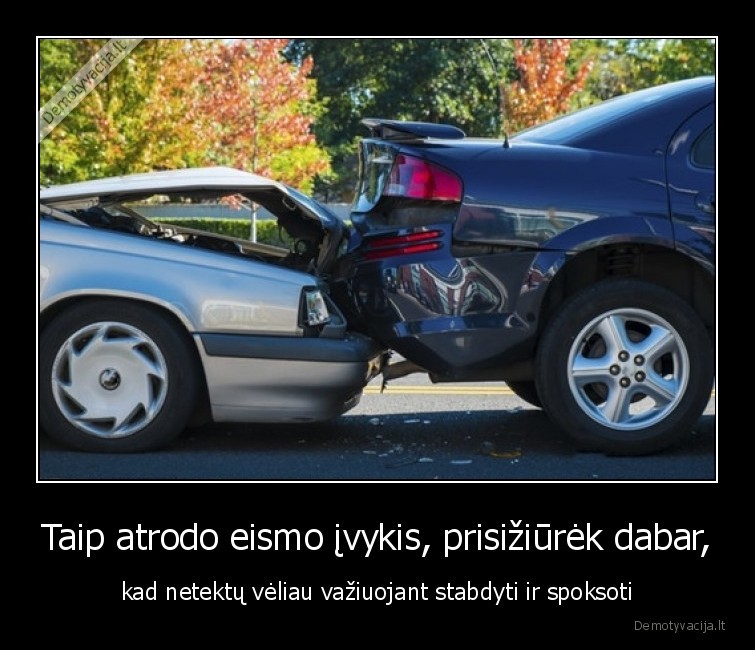 eismo, ivykis,avarija,masinos