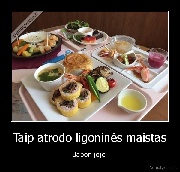 japonija,ligonines, maistas