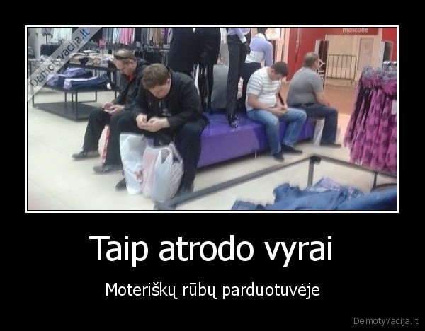 parduotuve,vyrai,rubai,laukti