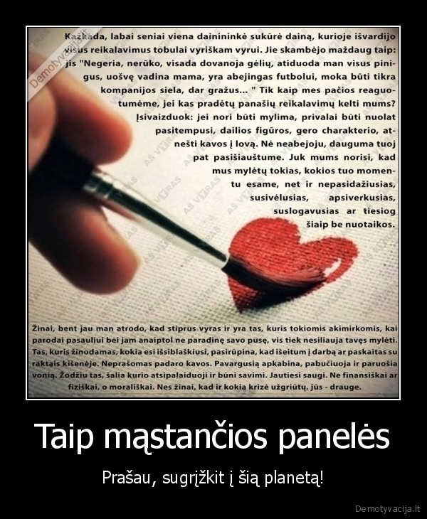 paneles,vyrai,santykiai