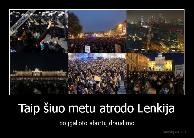 abortai,lenkija,protestai