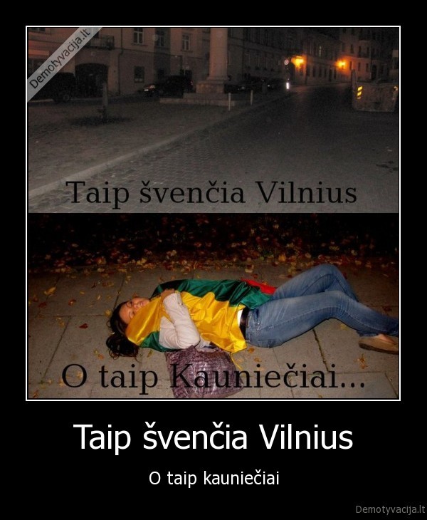 Taip švenčia Vilnius