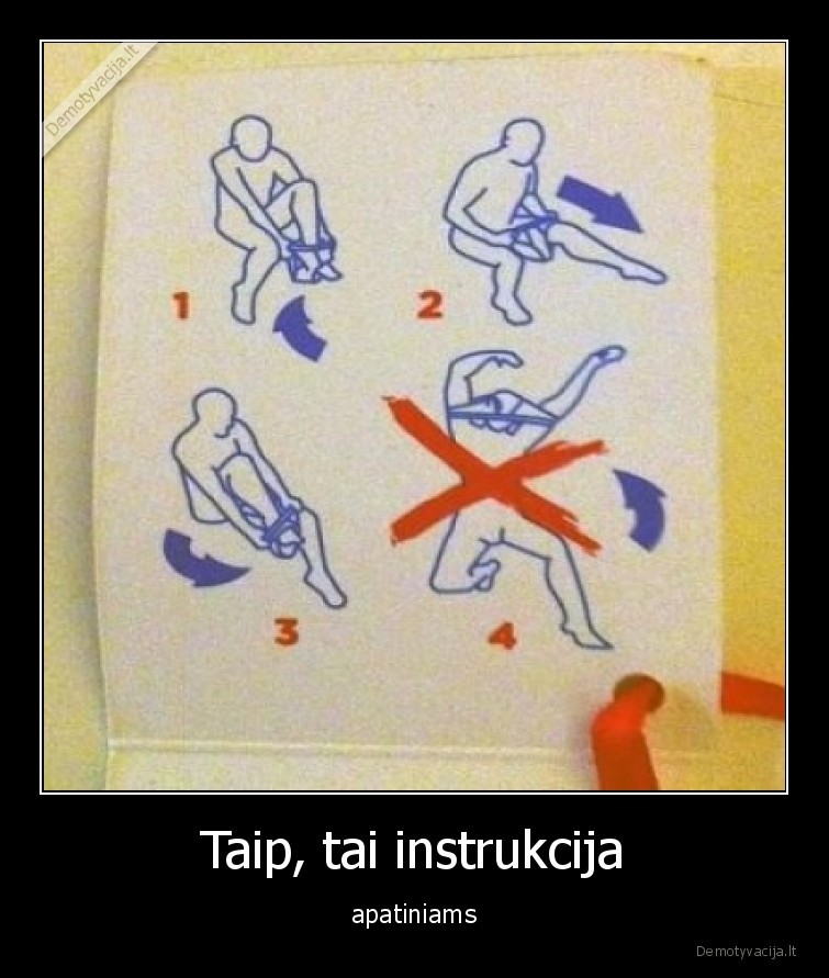 apatiniai,instrukcija