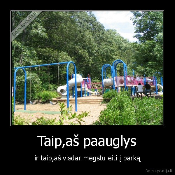 parkas, paauglys, supynes