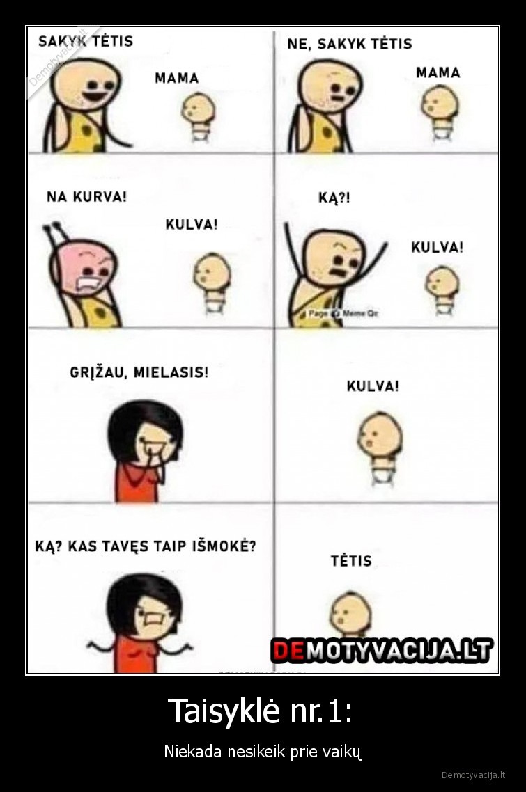 vaikas,komiksas,keiksmazodziai