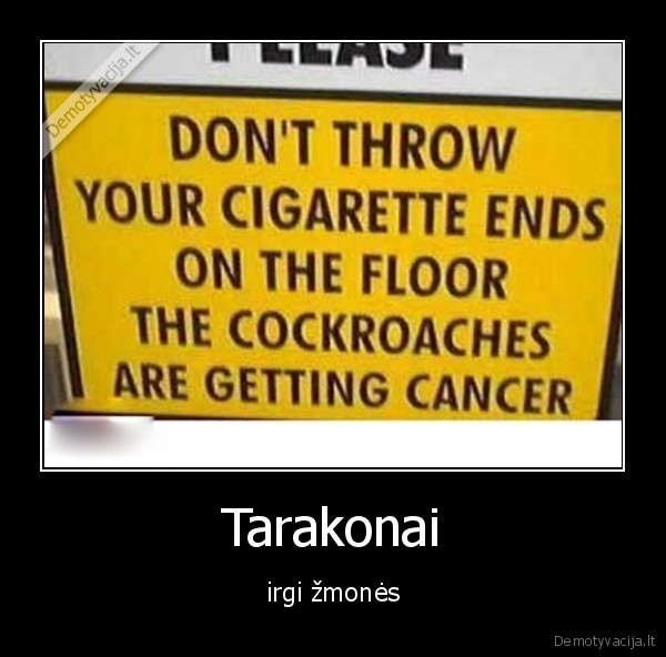 tarakonai, cigaretes, rukymas, zmones