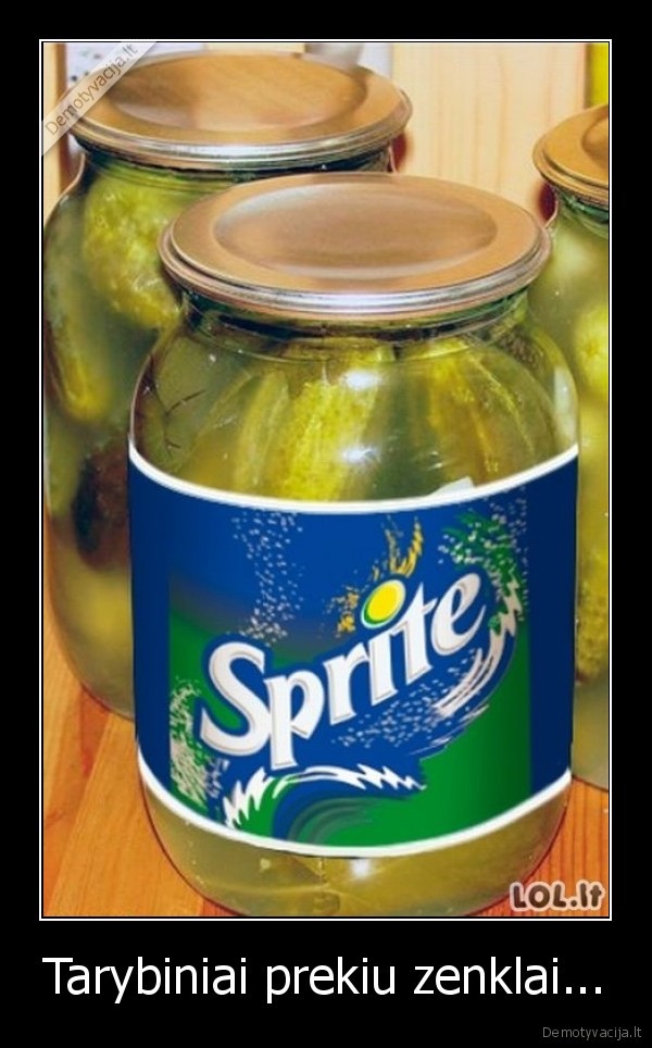 sprite,zenklai,tarybiniai,agurkeliai