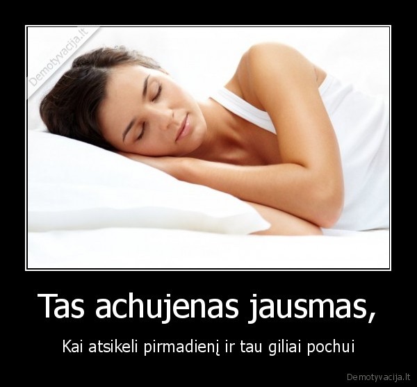 miegas,pirmadienis