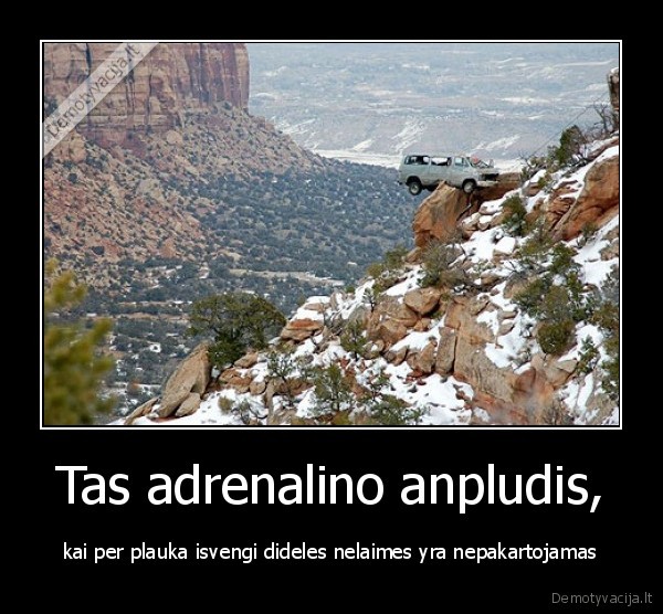 Tas adrenalino anpludis,