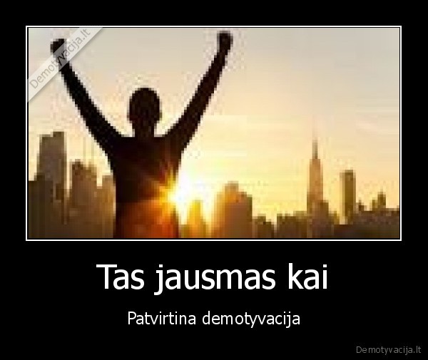 demotyvacija, tas, jausmas