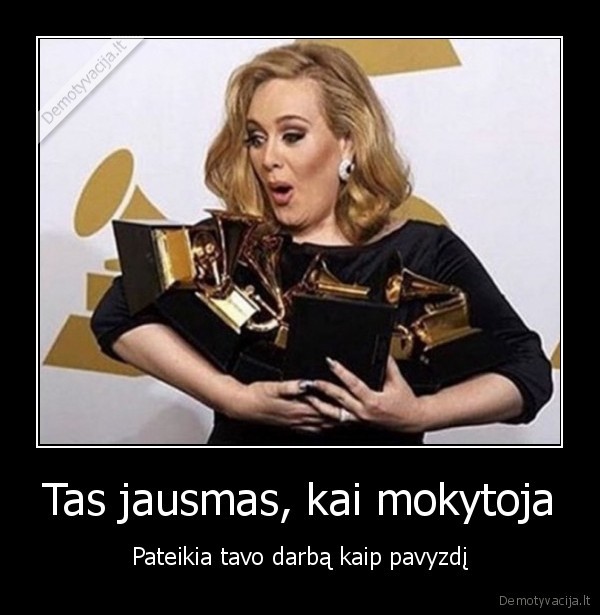 pavyzdinis, darbas,adele