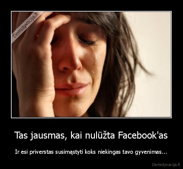 facebook, nuluzo,facebook, strigimas