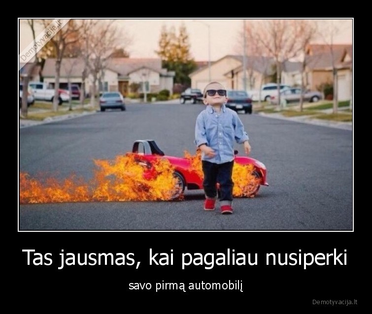 pirma, masina,kietas, vaikas