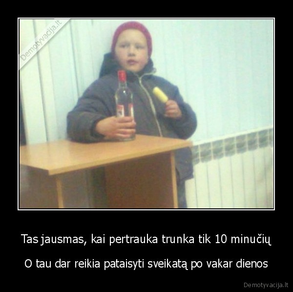 taiso, sveikata,vaikas, geria