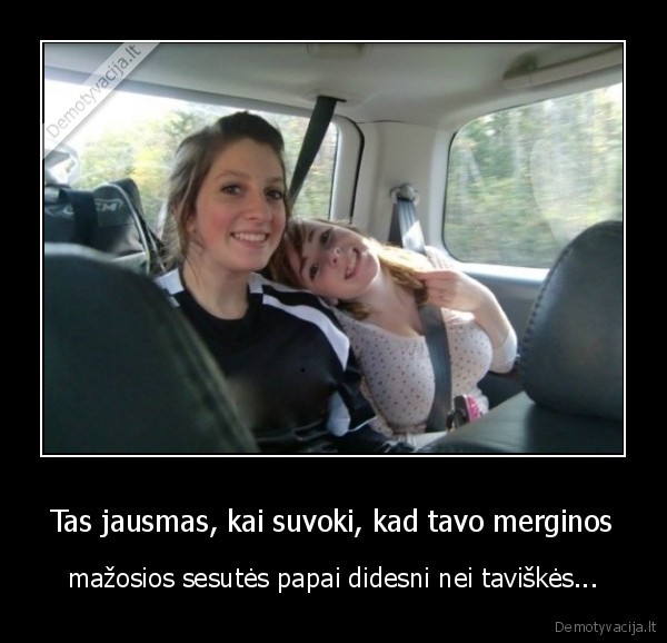 dideli, papai,mergina