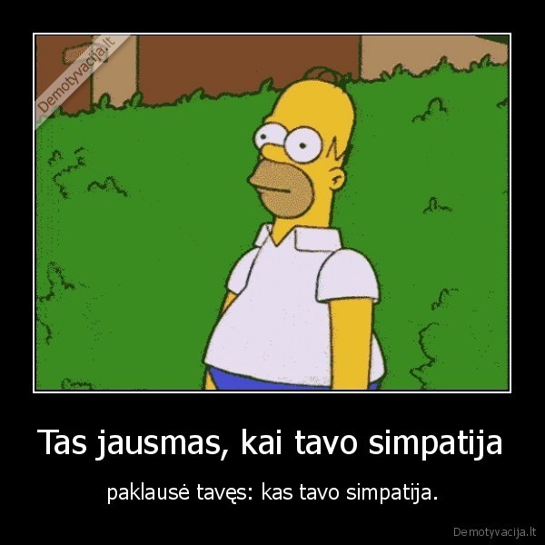 simpatija,nustebes,homeris,jausmas