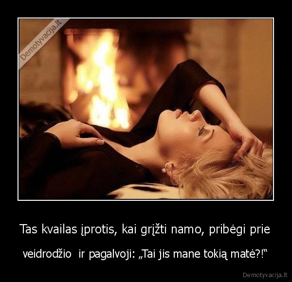 moteris, prie, veidrodzio