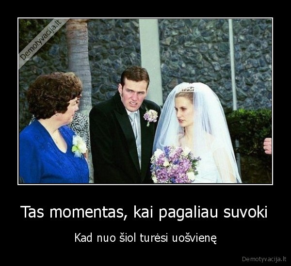 uosviene,jaunikio, grimasa,vestuves