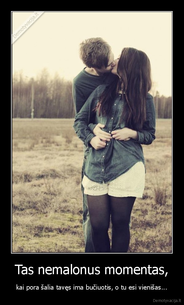 meile,vienatve,bucinys