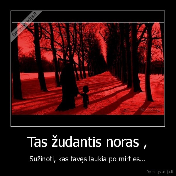 Tas žudantis noras ,