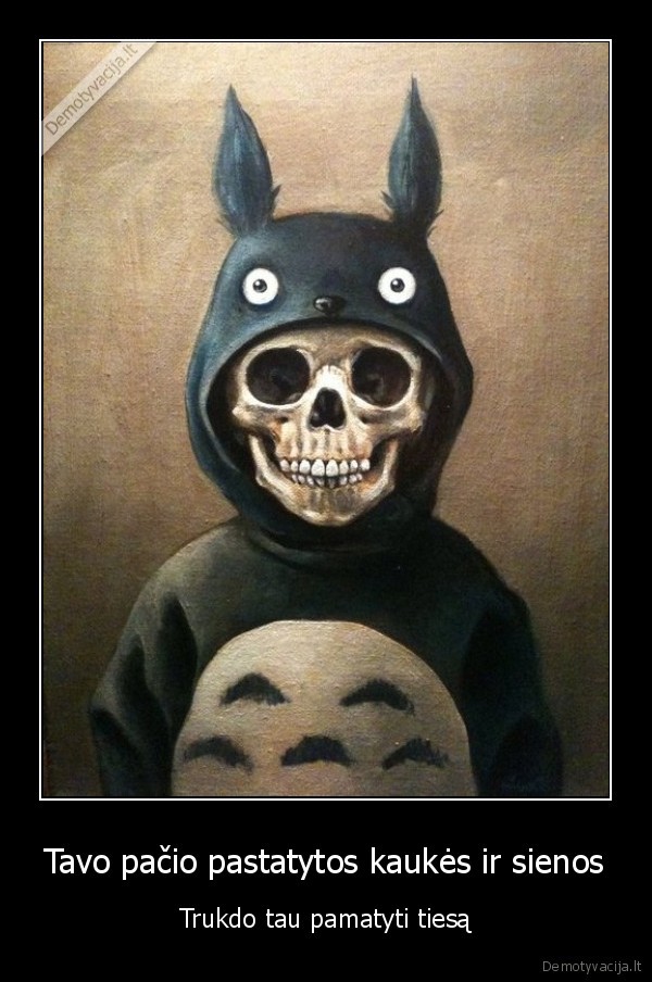 Tavo pačio pastatytos kaukės ir sienos