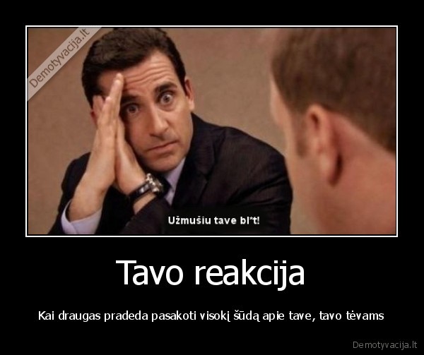 Tavo reakcija