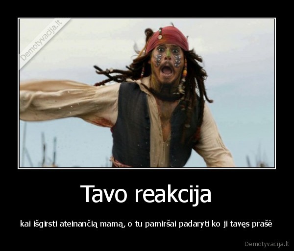 Tavo reakcija